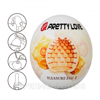Мастурбатор Pleasure egg II от sex shop primegoods фото 7