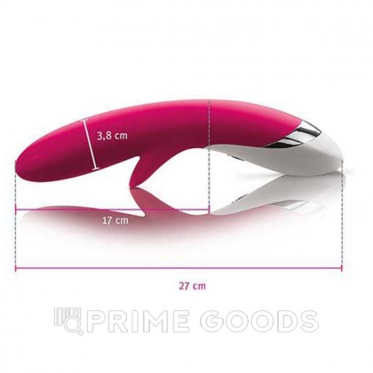 Вибратор Mystim Danny Divido вишневый от sex shop primegoods фото 4