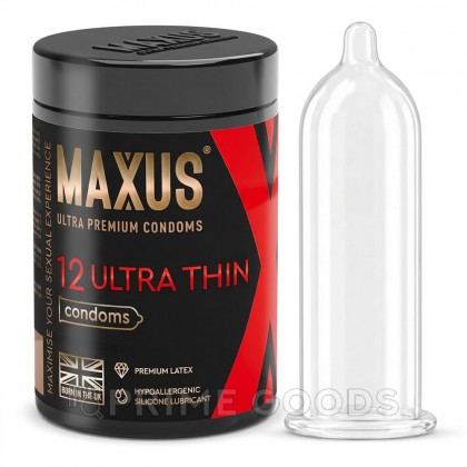 Презервативы ультратонкие MAXUS Ultra Thin X-Edition 12 шт. от sex shop primegoods