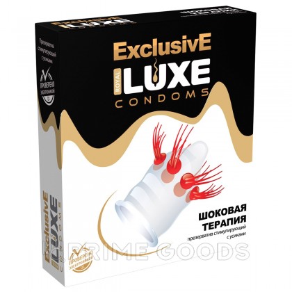 Презерватив LUXE EXCLUSIVE Шоковая терапия 1 шт. от sex shop primegoods