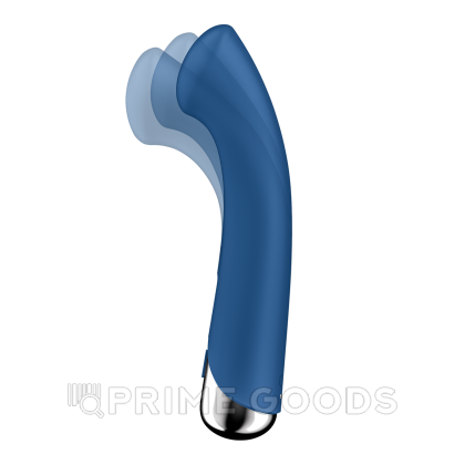 Вибратор для точки G с ротацией Satisfyer Spinning G-Spot 1 синий от sex shop primegoods фото 7