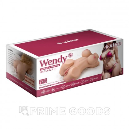 Сексуальное женское тело с двойным входом для мастурбации Wendy от sex shop primegoods фото 12