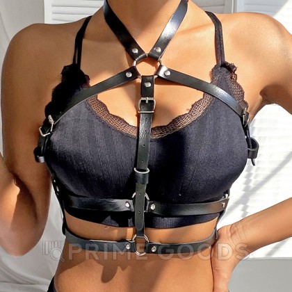 Кожаная портупея Ohyeah от шеи до пояса от sex shop primegoods