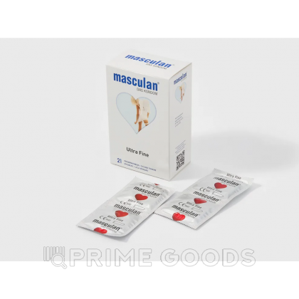 Презервативы Masculan Ultra Fine особо тонкие 21 шт. от sex shop primegoods фото 3