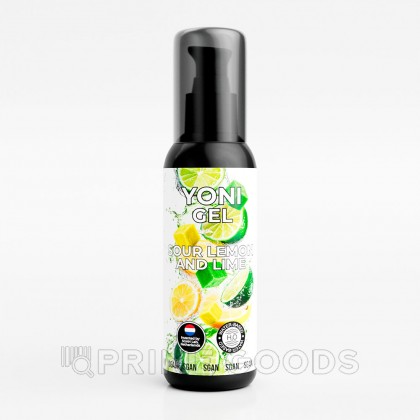 Лубрикант для орального секса SGAN YONI GEL со вкусом лимона и лайма, 100 мл от sex shop primegoods фото 2
