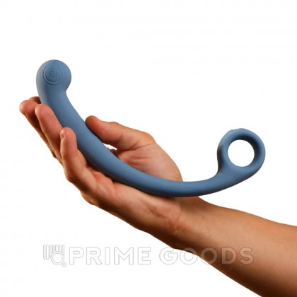 Стимулятор точки G SVibe Snail AXI с вибрацией и имитацией движений, голубой от sex shop primegoods фото 3
