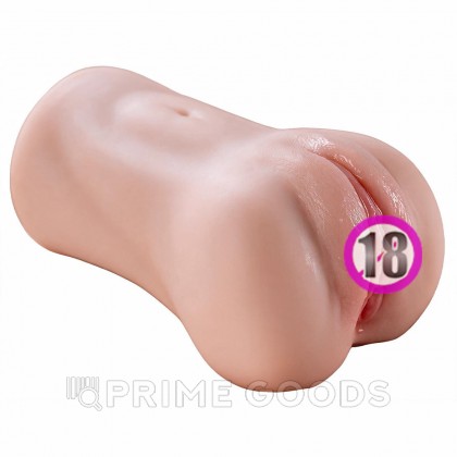 Реалистичный мастурбатор в виде вагины и половых губ Elaine от sex shop primegoods