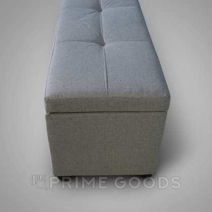 Мягкий диван-софа с полостью для хранения секс куклы (серый) от sex shop primegoods фото 3