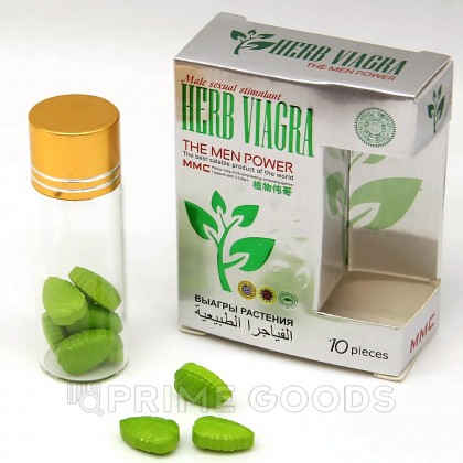 Мужской возбудитель Herb Viagra MMC, 10 табл. от sex shop primegoods фото 8