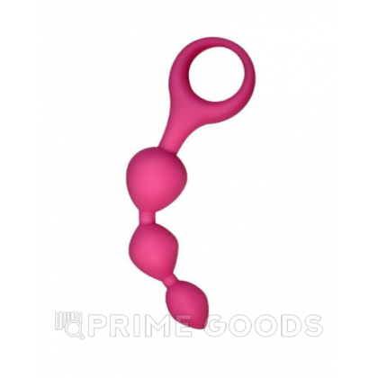 Анальная цепочка Triball розовая от Alive от sex shop primegoods фото 3