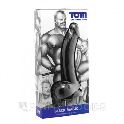 Фаллоимитатор Black Magic, 30 см - Tom of Finland Черный от sex shop primegoods фото 2