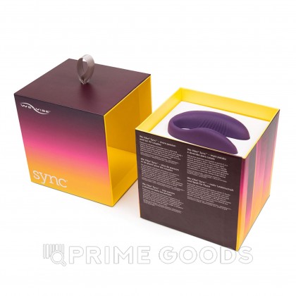 Инновационный вибратор для пар We-Vibe Sync - фиолетовый от sex shop primegoods фото 14