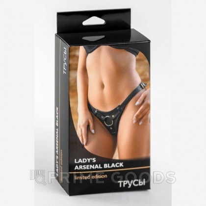 Трусики Lady's Arsenal Black от sex shop primegoods фото 3