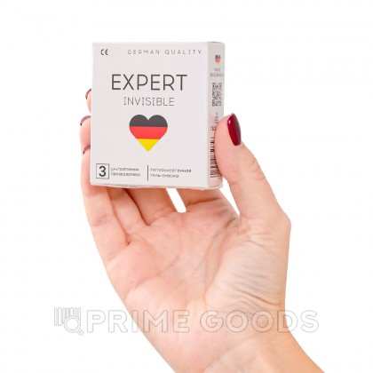 Презервативы EXPERT INVISIBLE № 3 (особо тонкие), 3 шт. от sex shop primegoods фото 2