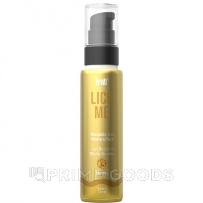 Гель со вкусом мёда LICK ME с согревающим эффектом от INTT 50 мл от sex shop primegoods