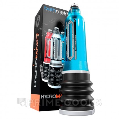 Гидропомпа BATHMATE - Hydromax-7, голубой от sex shop primegoods фото 4