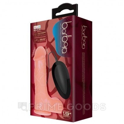 Реалистичный вибратор на присоске Barbara (21×5,1 см) от sex shop primegoods фото 5