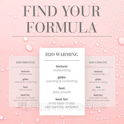Классический согревающий лубрикант на водной основе / JO H2O Warming 2 oz, 60 мл от sex shop primegoods фото 4