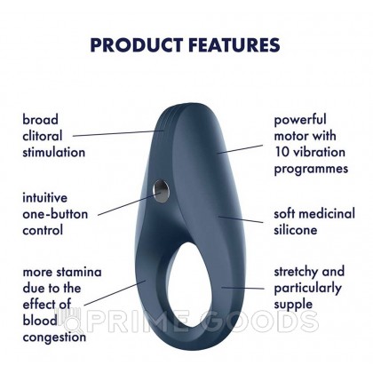Эрекционное кольцо Satisfyer Rocket Ring от sex shop primegoods фото 2
