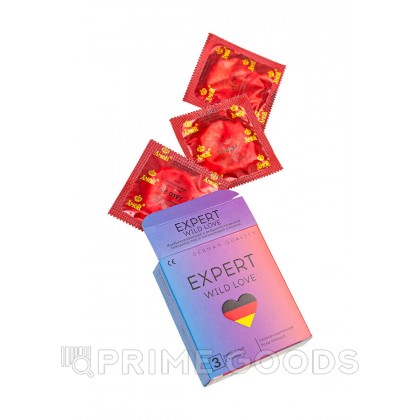 Презервативы EXPERT WILD LOVE № 3 (ребристые с точками), 3 шт. от sex shop primegoods фото 2