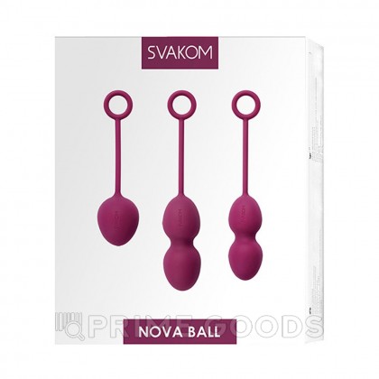 Набор тренажеров Кегеля Nova со смещенным центром тяжести от SVAKOM от sex shop primegoods фото 3