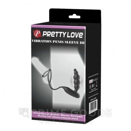 Массажёр простаты с эрекционным кольцом от sex shop primegoods фото 2