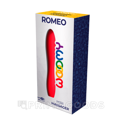 Мини вибратор Romeo от WOOOMY (13,8*2,8 см.) от sex shop primegoods фото 5