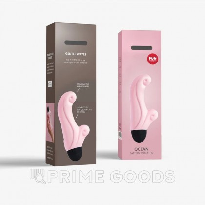 Мини-вибратор Ocean от Fun Factory (светло-розовый) от sex shop primegoods фото 3