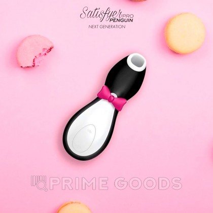 Массажер клитора Satisfyer Pro Penguin NG, черный от sex shop primegoods фото 3