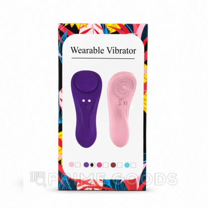 Вибратор в трусики на магните с пультом ДУ, фиолетовый от sex shop primegoods фото 10