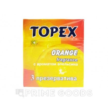 Презервативы Topex, апельсин, 3 шт. от sex shop primegoods