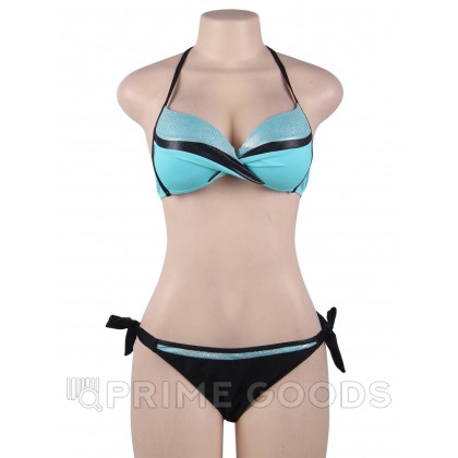 Купальник Glitter Push Up Green (L) от sex shop primegoods фото 7