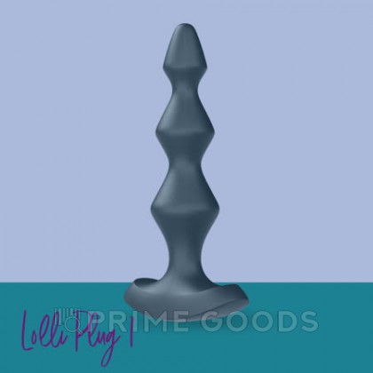 Виброплаг Satisfyer Lolli-Plug 1 (темно-бирюзовый) от sex shop primegoods фото 3