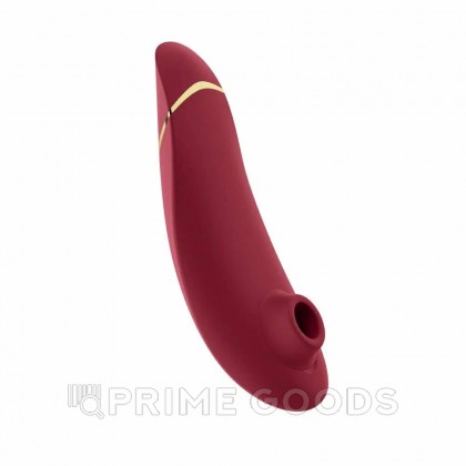 Бесконтактный клиторальный стимулятор Womanizer Premium 2 бордовый от sex shop primegoods фото 5
