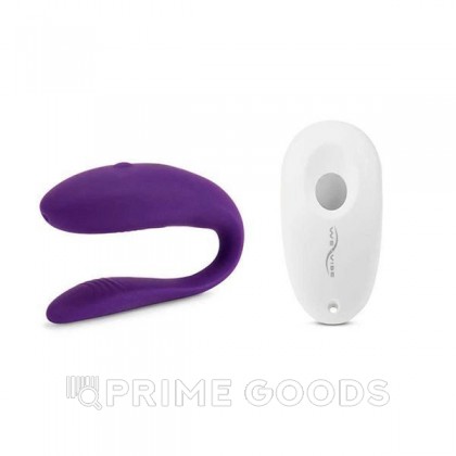 WE-VIBE Unite 2.0 Вибратор для пар фиолетовый от sex shop primegoods фото 6