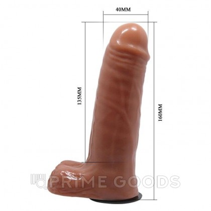 Страпон с вибрацией и пультом управления Passionate harness (16*4) от sex shop primegoods фото 10