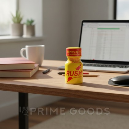 Попперс RUSH (Isopropyl) 10 мл. от sex shop primegoods фото 5