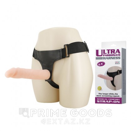 Страпон-реалистик гнущийся (22,5×4,5 см) от sex shop primegoods фото 8