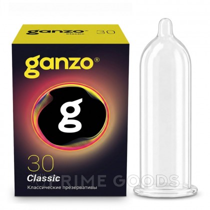 Презервативы классические Ganzo Classic Black Edition 30 шт. от sex shop primegoods