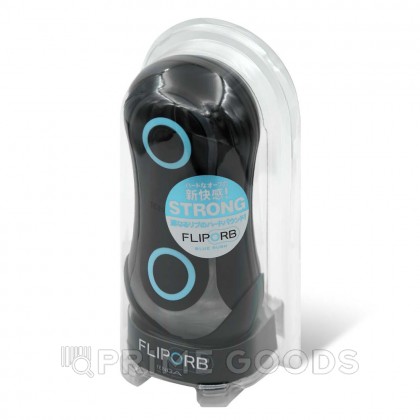 TENGA Стимулятор Flip ORB Strong синий от sex shop primegoods фото 5