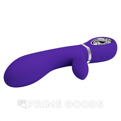 Вибратор-кролик Thomas Super Soft (20 см) синий от sex shop primegoods фото 8