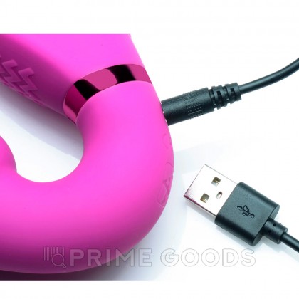 Надувной безременной страпон с вибрацией и пультом ДУ Strap U Remote Control Inflatable Ergo-Fit Strapless Strap-On, розовый, 14.6х3.8см от sex shop primegoods фото 3