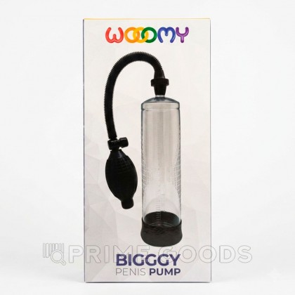 Вакуумная помпа Wooomy Bigggy Black от sex shop primegoods фото 6