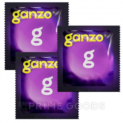 Презервативы с анестетиком Ganzo Long Love, Black Edition 3 шт. от sex shop primegoods фото 4