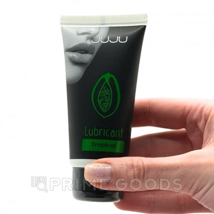 Съедобный лубрикант JUJU со вкусом тропический фруктов  50 мл от sex shop primegoods фото 5