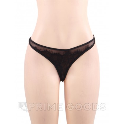 Бэби долл Elegant Black (3XL) от sex shop primegoods фото 12
