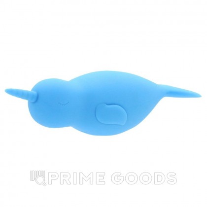 Вибромассажер  Unihorn of the Sea – Neigh Mo с точечной стимуляцией, голубой от sex shop primegoods фото 2
