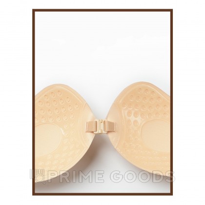 Пэстисы на грудь Оки-Чпоки, push up эффект. на силиконе, размер L, набор 2 шт, телесный   от sex shop primegoods фото 4