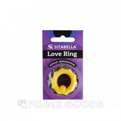 Кольцо эрекционное латексное Sitabella Love Ring 3 (D27 мм.) от sex shop primegoods