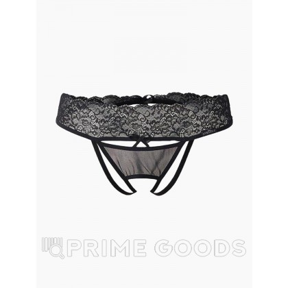 Трусики с доступом Le Frivole Easy to love, кружевные L/XL, 46-48 от sex shop primegoods фото 3